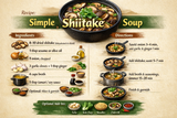 How to use Shiitake mushrooms in soup