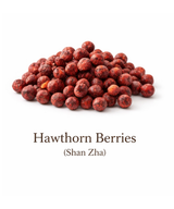 Shan Zha, Hawthorn berries in whole and sliced form