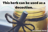 Make a decoction to extract the herbs health benefits.