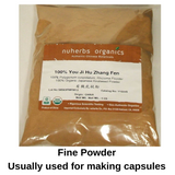 Japanese Bushy Knotweed Rhizome - Fine powder (Hu Zhang) Nuherbs Organics brand 1lb