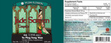 Jade Screen Teapills side label which includes dosages, ingredients, directions, and more.