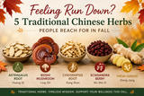 Feeling Run Down? 5 Traditional Chinese Herbs People Reach for in Fall