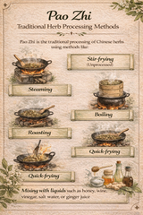 Chinese Herb Preparations Explained: Pao Zhi Processing