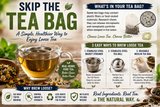 Skip the Tea Bag: An Easy Way to Brew Loose Tea Without Plastic-Containing Bags