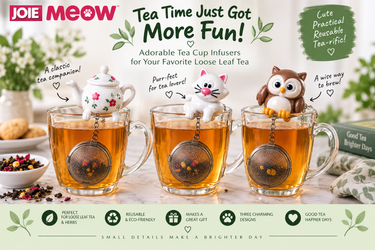 Tea Time Just Got More Fun: Meet Our Cat, Owl & Teapot Tea Infusers  