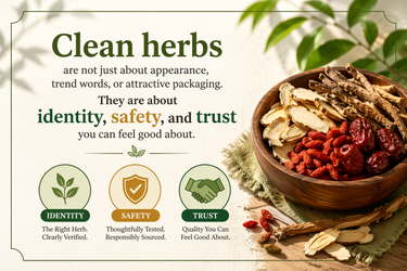 Clean Herbs Explained: How to Know What You’re Really Buying