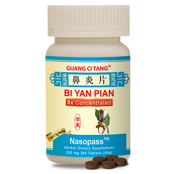 Nasopass (Bi Yan Pian) - 200 mg 200 Tablets - Active Herb Brand