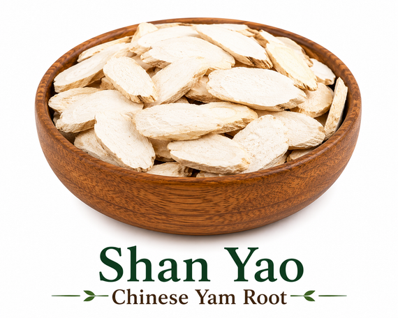 Chinese Yam Root/Dioscorea (Shan Yao / Huai Shan) - Lab Tested Cut Form 1 lb - Nuherbs Brand