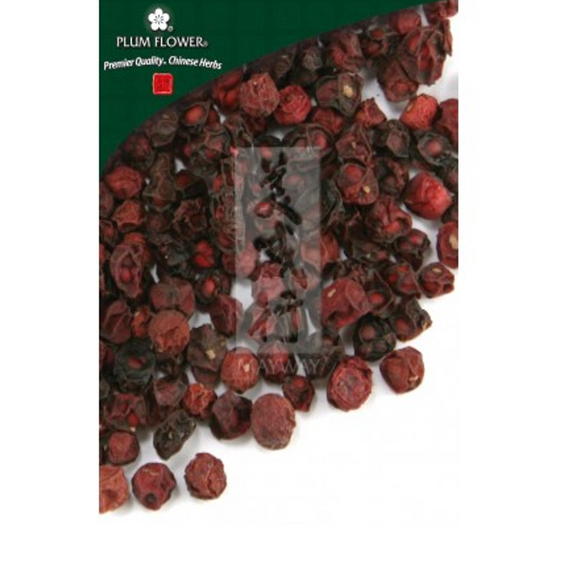 Schisandra Fruit (Wu Wei Zi) - Whole Form 1 lb. - Plum Flower Brand