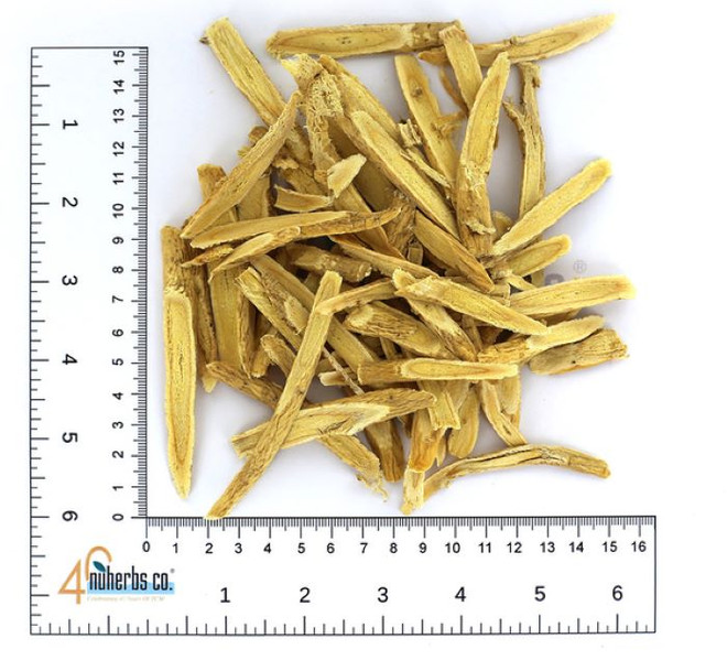 Astragulas Root Certified Organic in Sliced form.   Organic Astragalus root slices in bulk form, ideal for natural immune support and wellness."