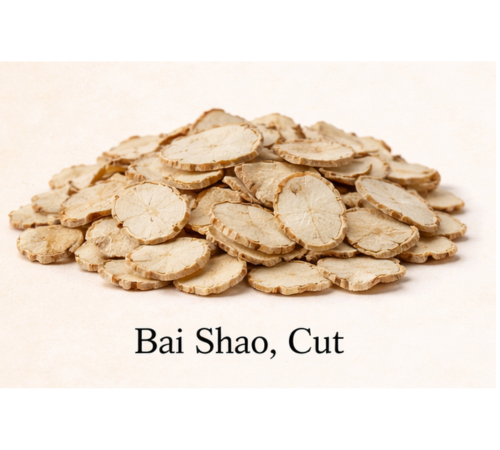 Bai Shao - White Peony Root Slices.
Commonly used to make a decoction, tea, or liquid tincture