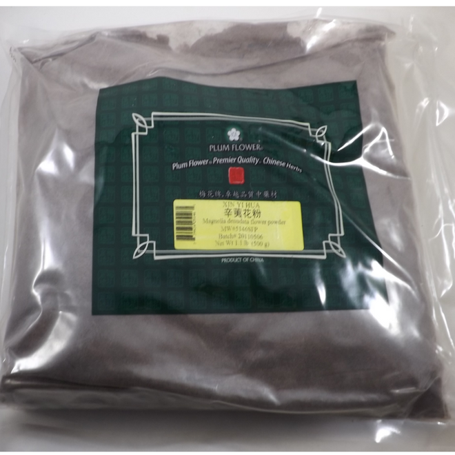 Magnolia Flower (Xin Yi Hua) - Powder Form 1 lb. - Plum Flower Brand