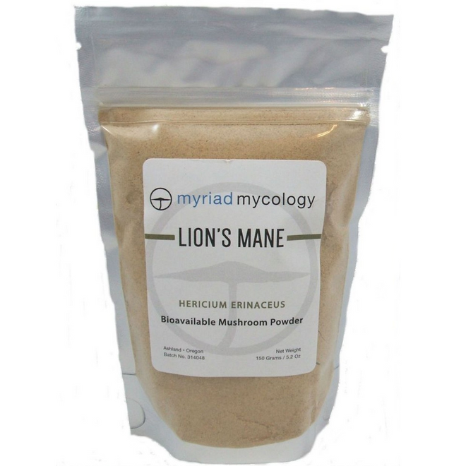 Lion's Mane (Hou Tou Gu) Myriad Mycology Powder 5.2 oz