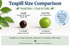 What is the size of a teapill