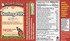 Curing Pill Label with complete ingredients and how to use. 