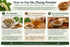 How to Use Hu Zhang Japanese Knotweed Powder
 Hu Zhang Japanese Knotweed powder shown in three common preparations: filling empty capsules, preparing an herbal tea, and blending the powder with other herbs in a custom herbal formula.