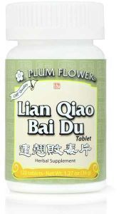 What are the health benefits of Lian Qiao Bai Du Teapills?