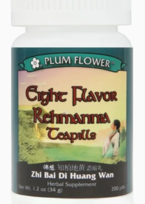 Eight Flavored Rehmannia teapills for easy use