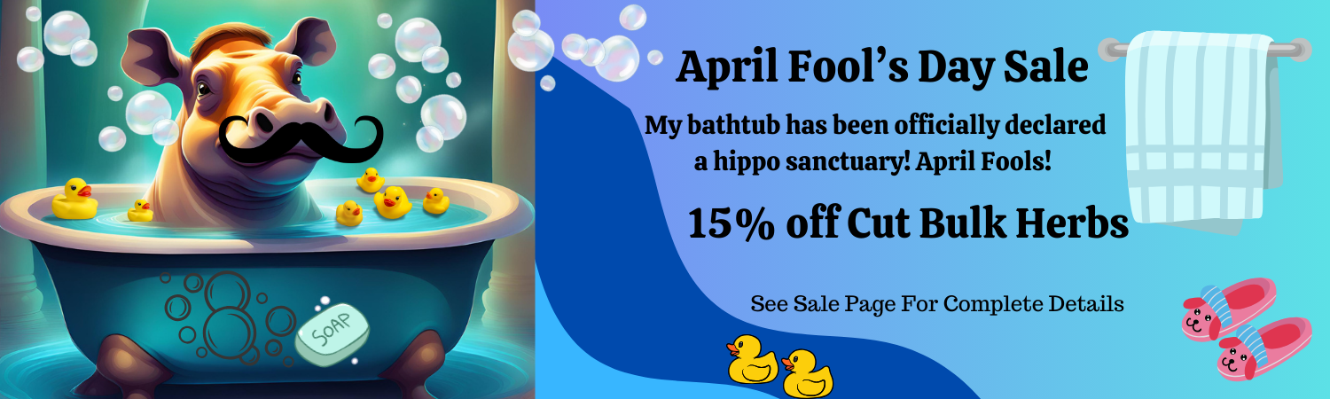 bulk Chinese and Western Herb Sale for April Fool's Day