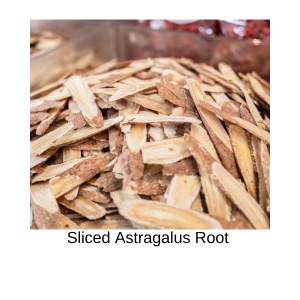 astragalus root sliced