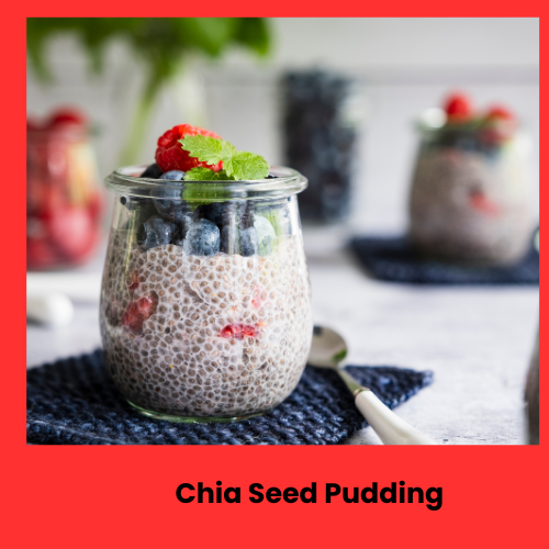 start the day of with chia pudding