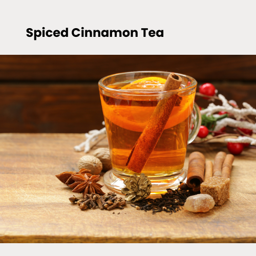 spiced cinnamon tea