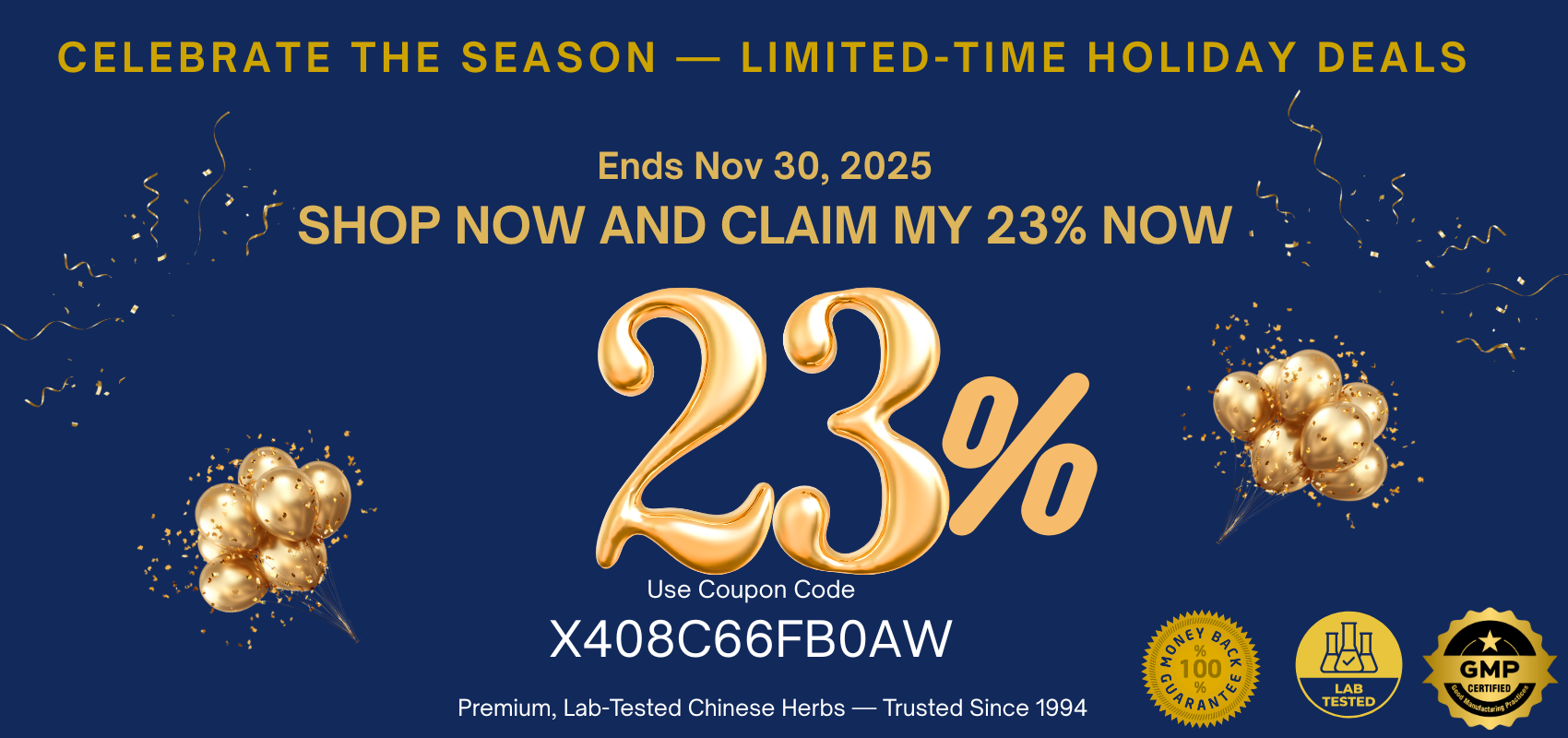 claim your discount today ends Nov 30th . Not valid with any other discounts or coupons. Must be used at time of check out. 