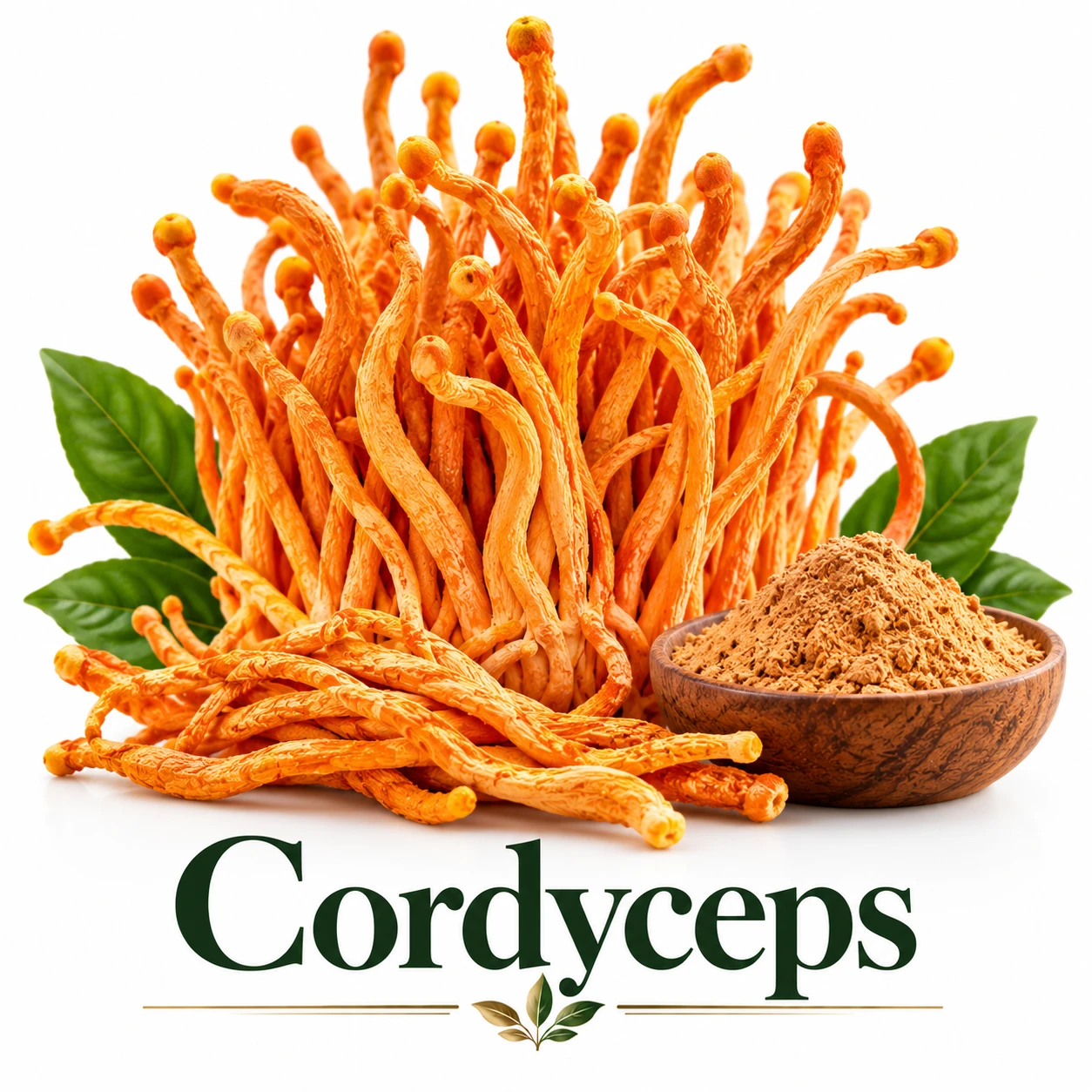 Discover Cordyceps militaris, a distinctive functional mushroom recognized for its vibrant orange fruiting bodies. Explore traditional Cordyceps mushrooms, dried forms, and powders at 1st Chinese Herbs.