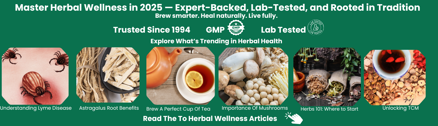 Discover expert-crafted herbal guides blending Traditional Chinese Medicine with modern science. Brew better, live naturally, and thrive in 2025.