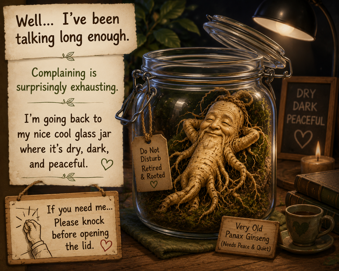 Ginseng root 