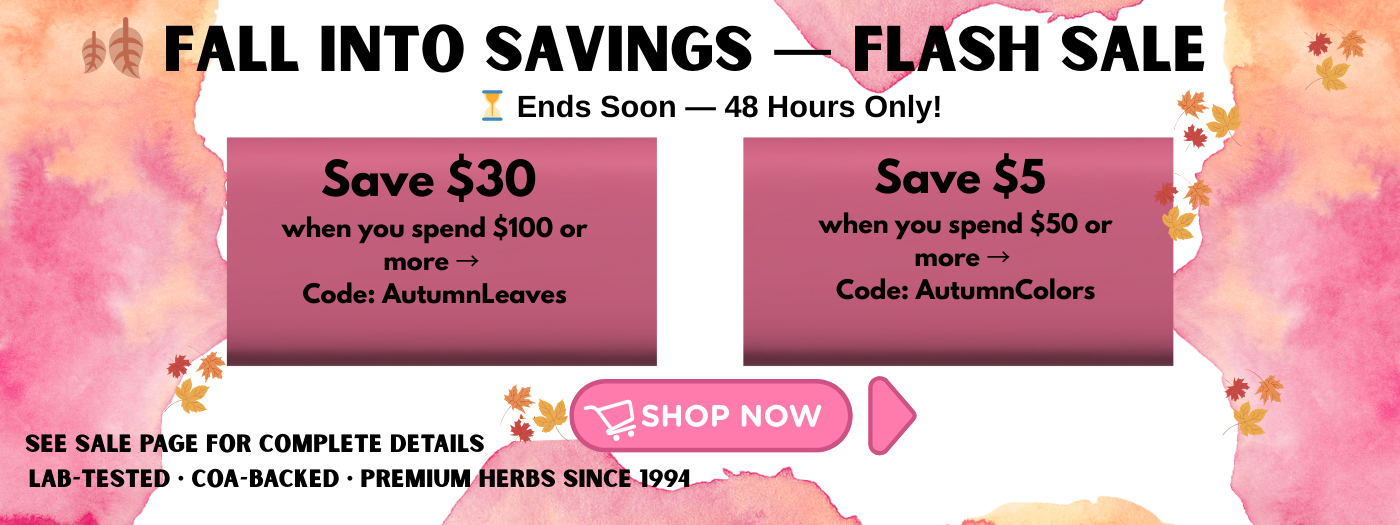 Autumn Saving Sale.  Save up to $30. Sale Ends in 48 hours 