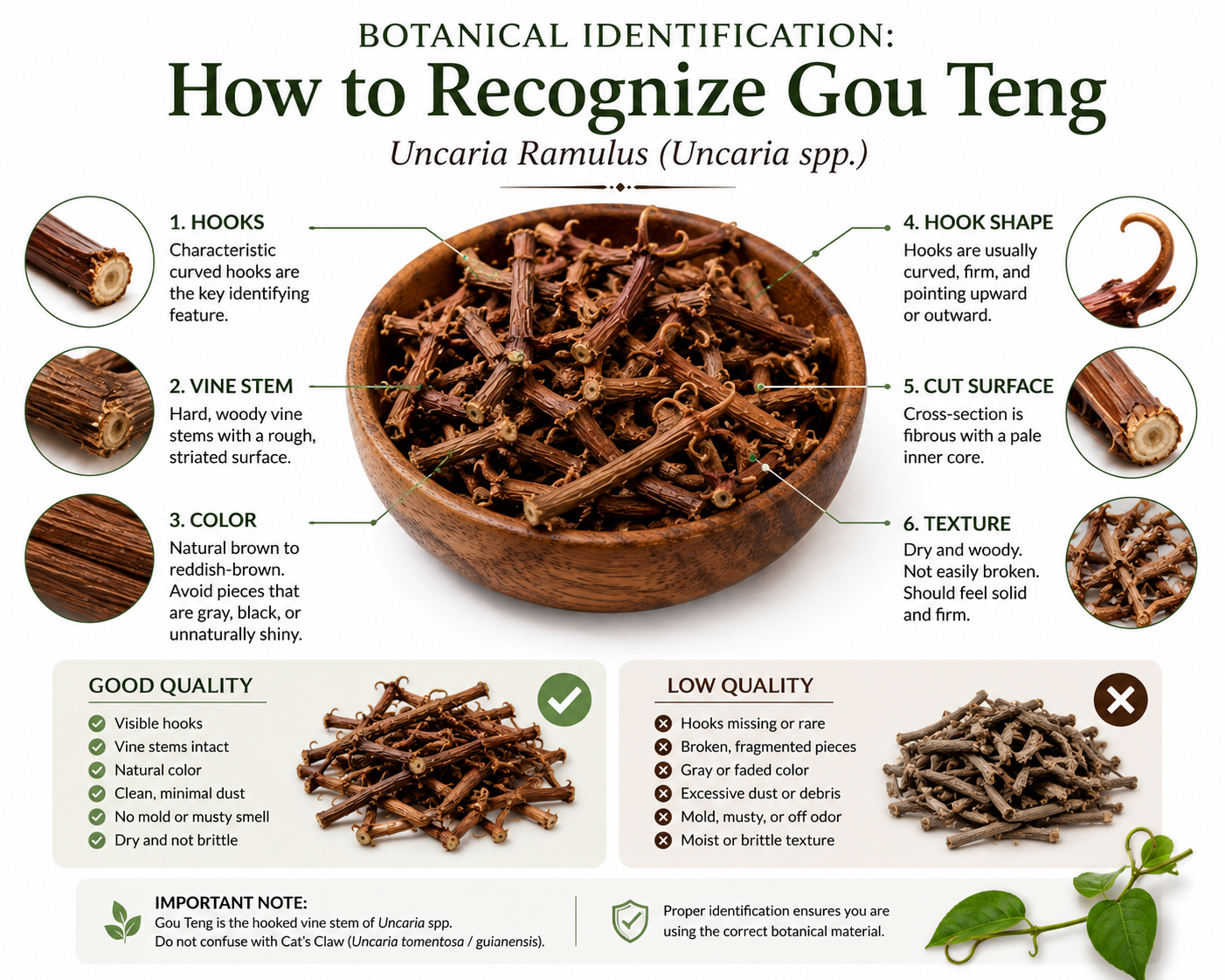 How to recognize gou teng