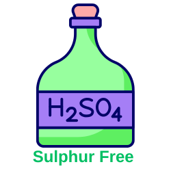 Free from sulphur