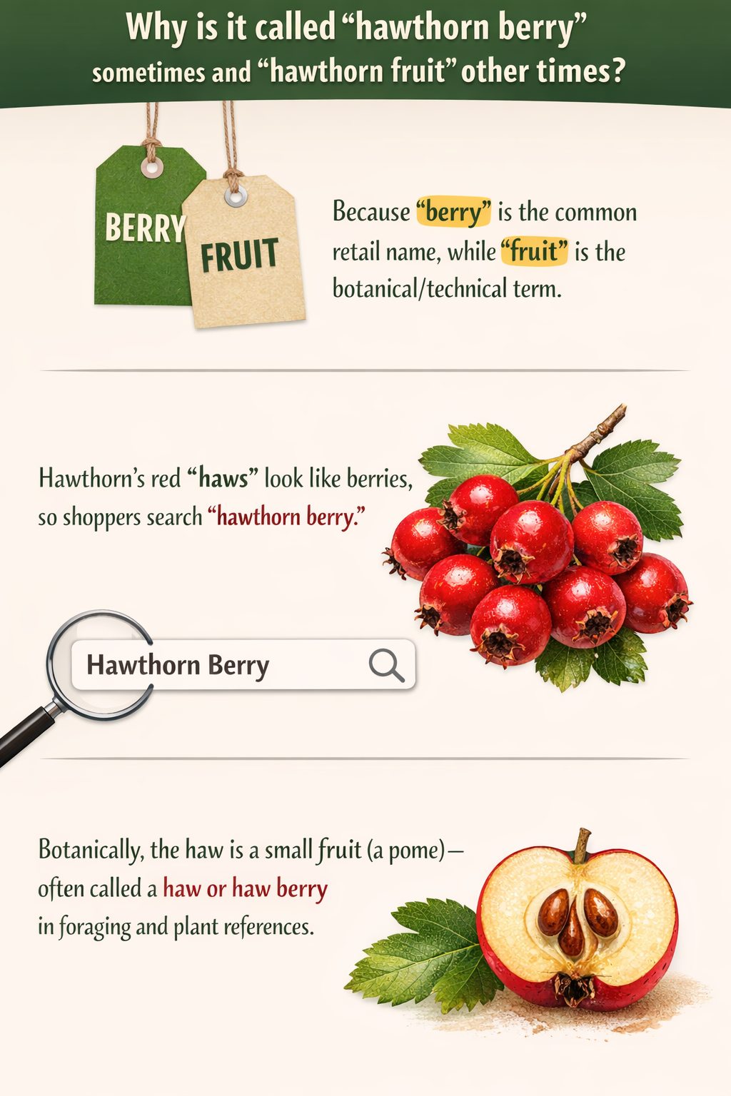 Hawthorn Fruit Explained 