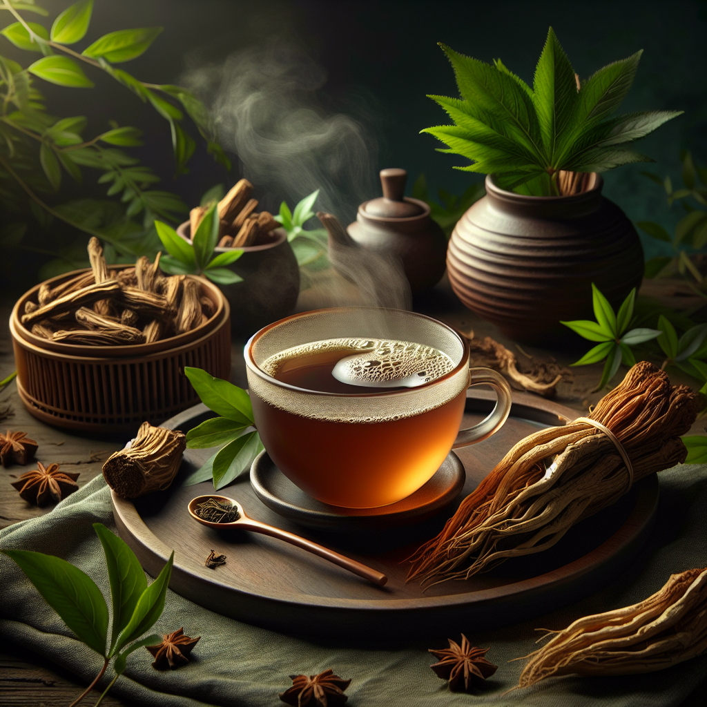 How to make a he shou wu rejuvenation tea
