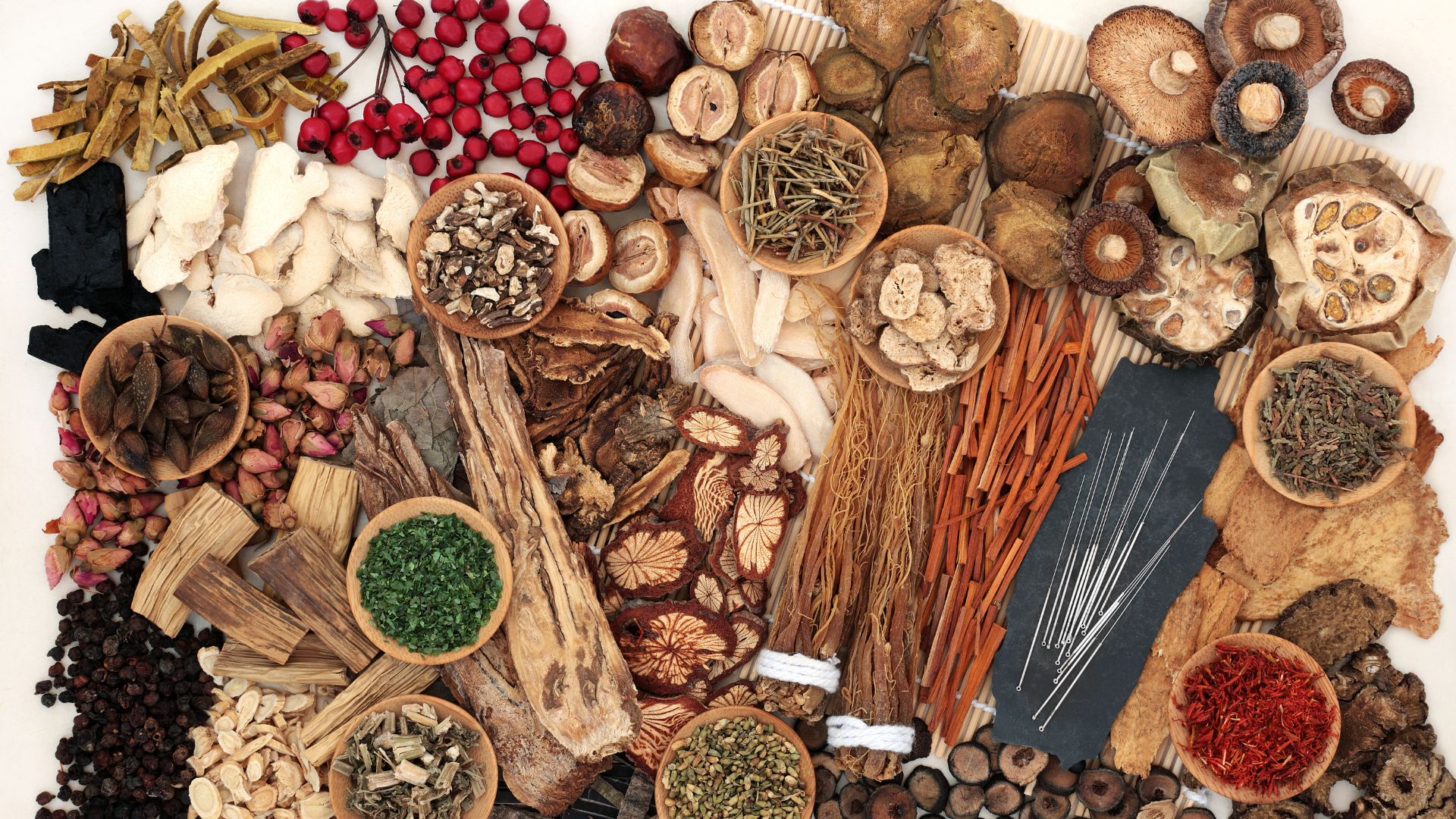 raw traditional chinese herbs