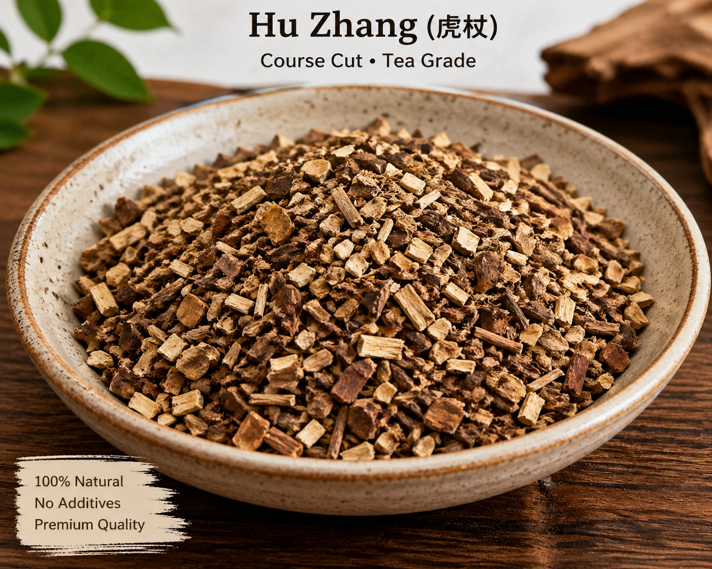 Hu Zhang - Bushy Knotweed - Course cut tea grade - what are the health benefits 