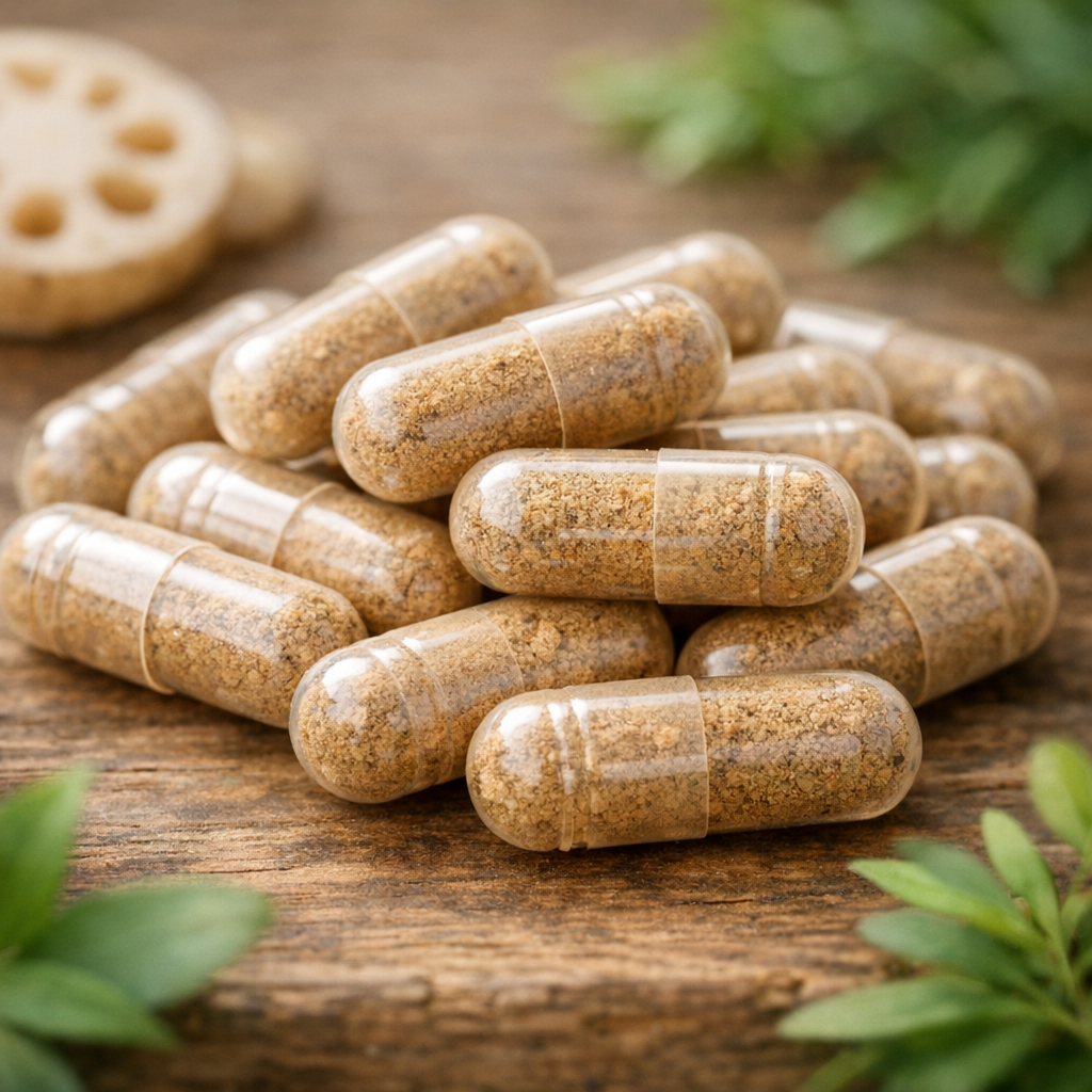 lotus root node capsules