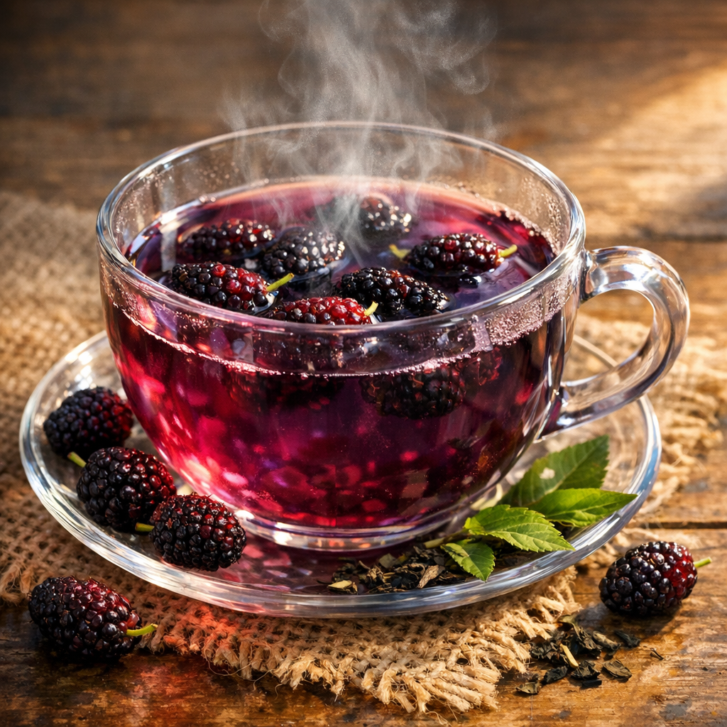 How to brew mulberry tea