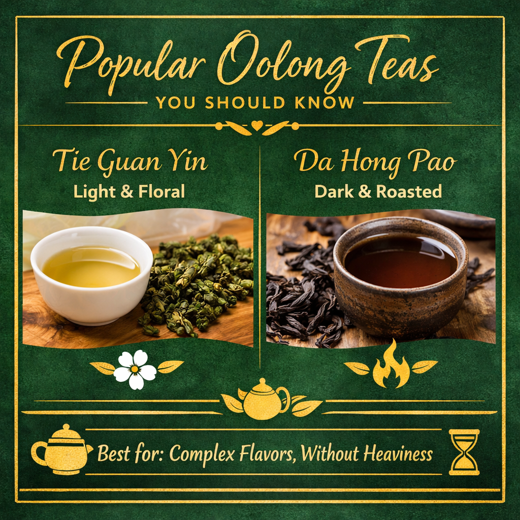 Oolong tea, and how it taste