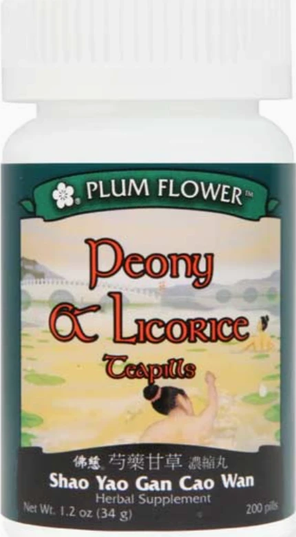 Peony and Licorice Teapills by Plum Flower 