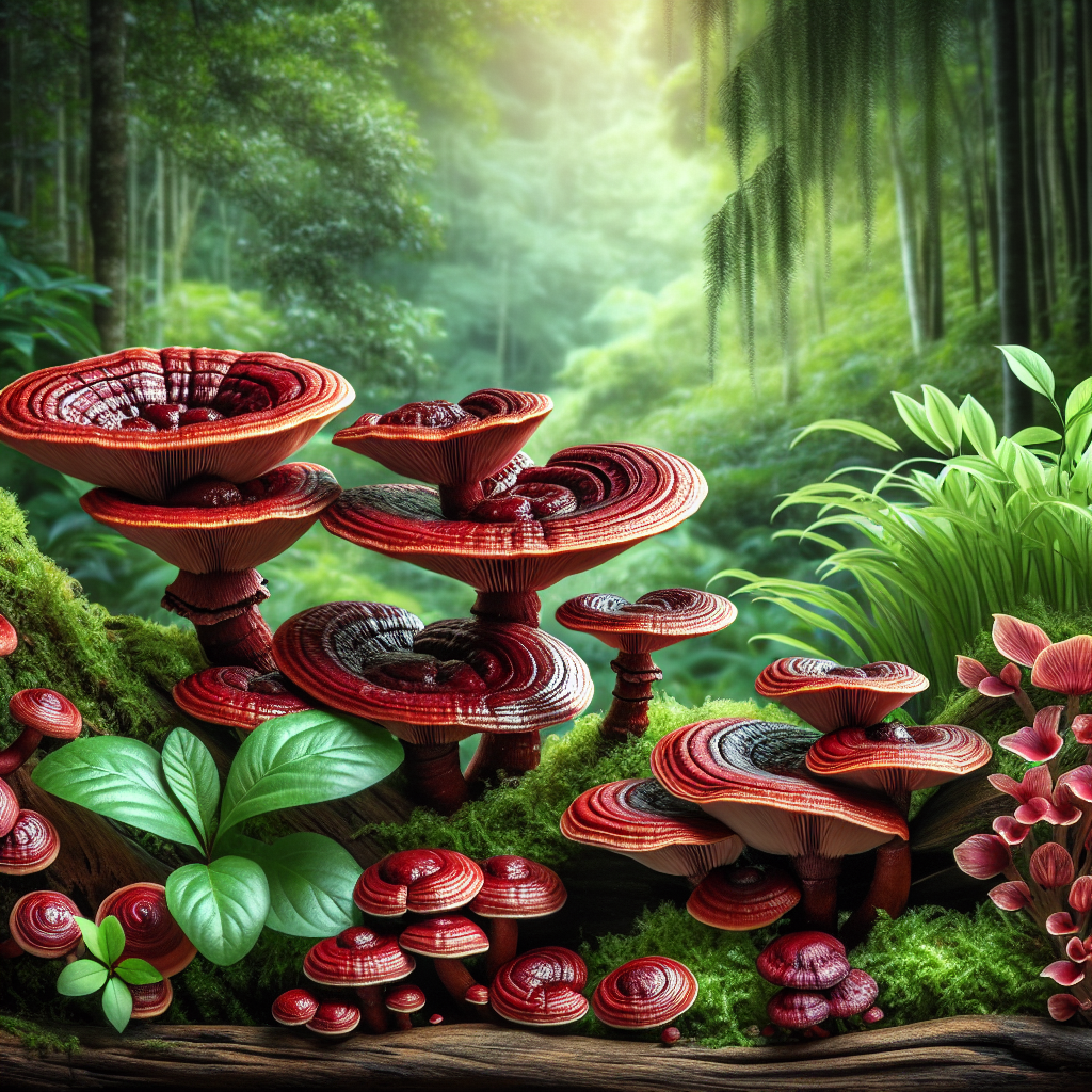 reishi mushrooms