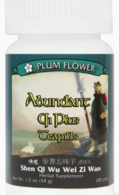 Abundant Qi Plus Teapills by Plum Flower