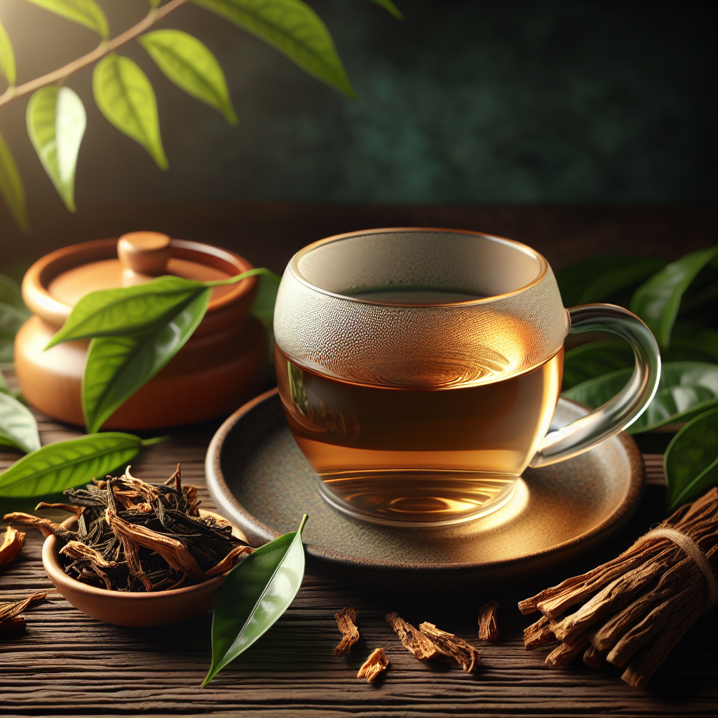shu di huang hot tea. How to use herbs, how to make shu di huang tea