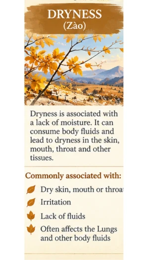 Dryness 