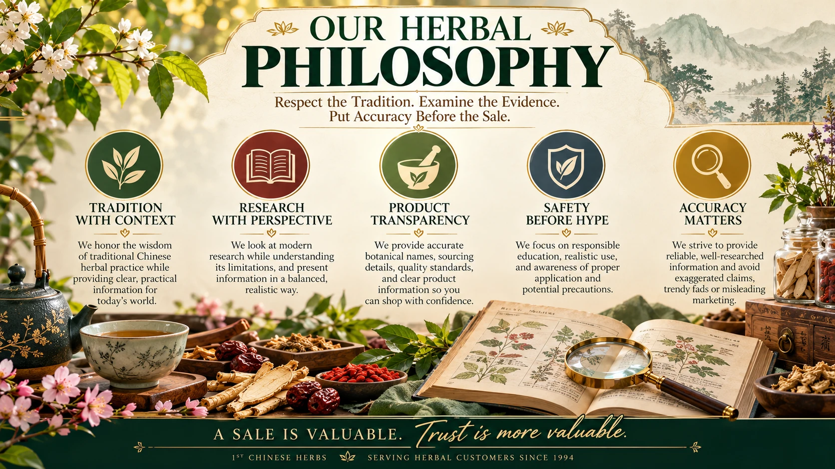 Our herbal philosophy and why