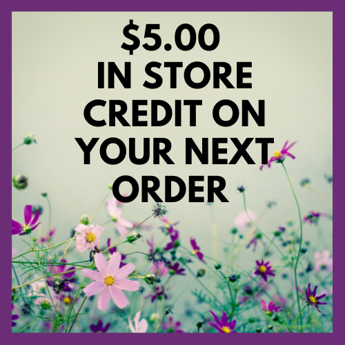 5 dollars in store credit