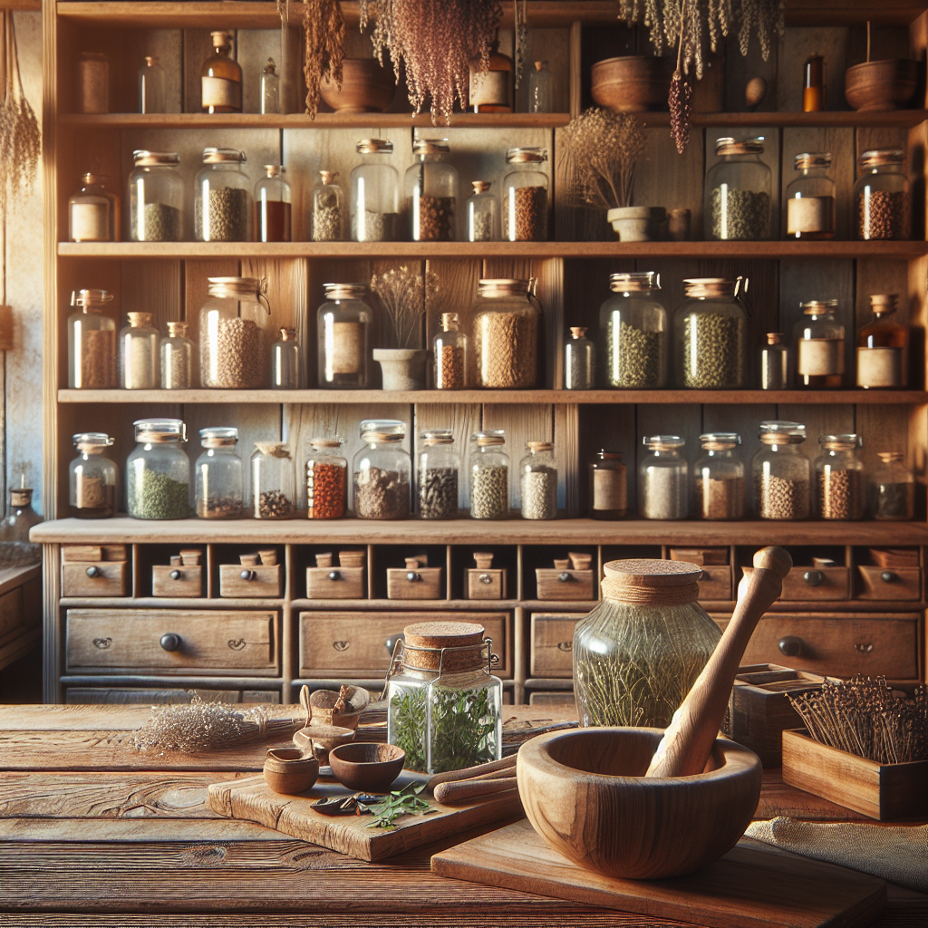 kitchen apothecary