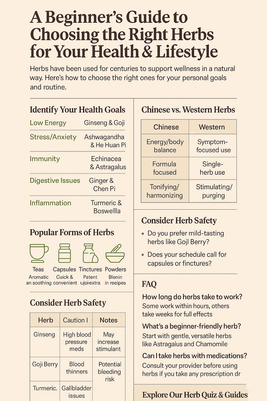 A Beginner’s Guide to Choosing the Right Herbs for Your Health and ...
