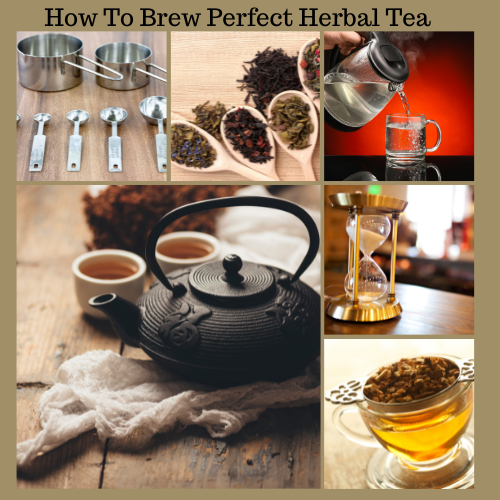 brewing tea and instructions